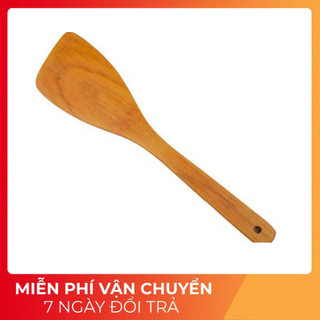 Xẻng lật chiên bằng gỗ không dính