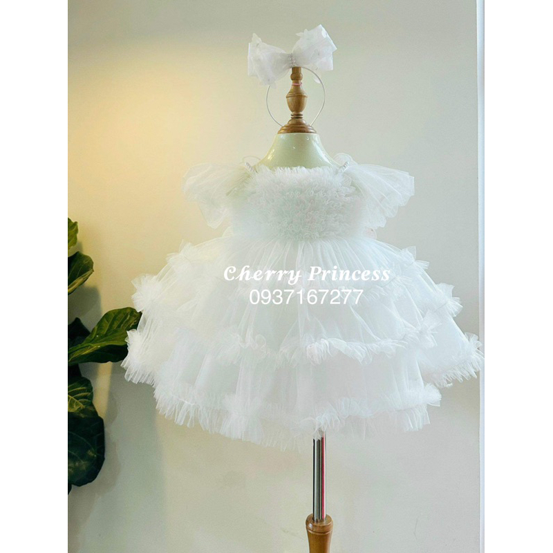𝐃𝐀𝐈𝐒𝐘 𝐃𝐑𝐄𝐒𝐒 -Đầm Váy công chúa thiết kế cao cấp bé gái sang chảnh 1-10 tuổi