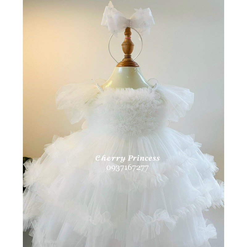 𝐃𝐀𝐈𝐒𝐘 𝐃𝐑𝐄𝐒𝐒 -Đầm Váy công chúa thiết kế cao cấp bé gái sang chảnh 1-10 tuổi