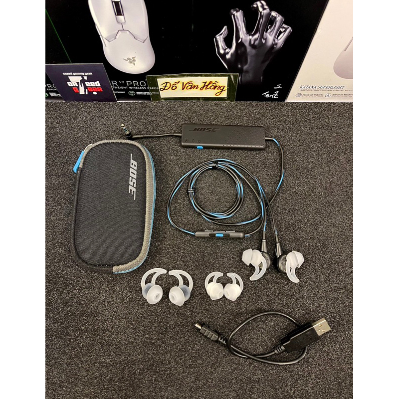 Combo soundcard G6 nobox + tai nghe Bose QC20 chuẩn chính hãng giá tốt