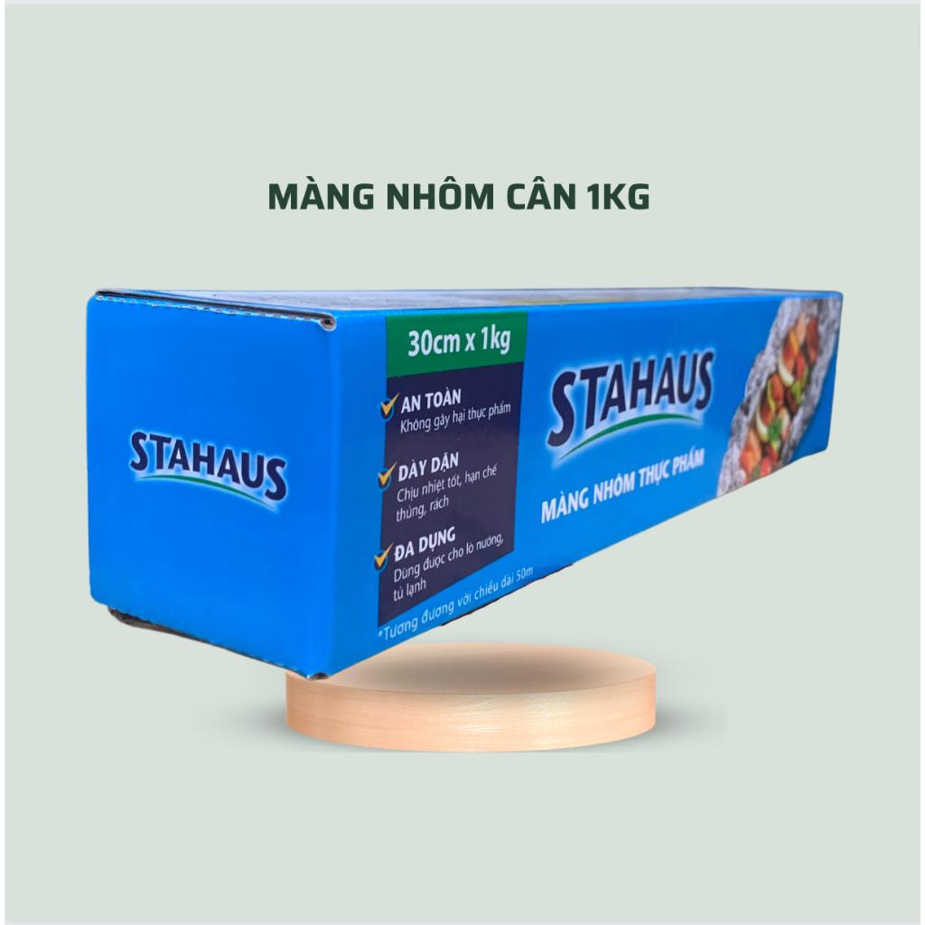 Giấy bạc nướng - Màng nhôm CUỘN LỚN Kích thước 30cm x 1kg dày chất lượng