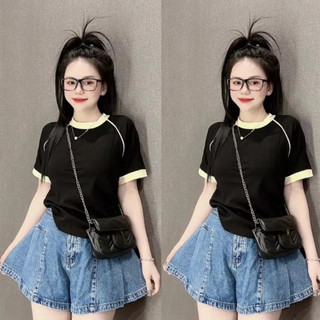 Áo thun nữ tay lỡ chất cotton khô 3158 dáng BABYTEE TRƠN phong cách Hàn Quốc CAMASTORE M1166