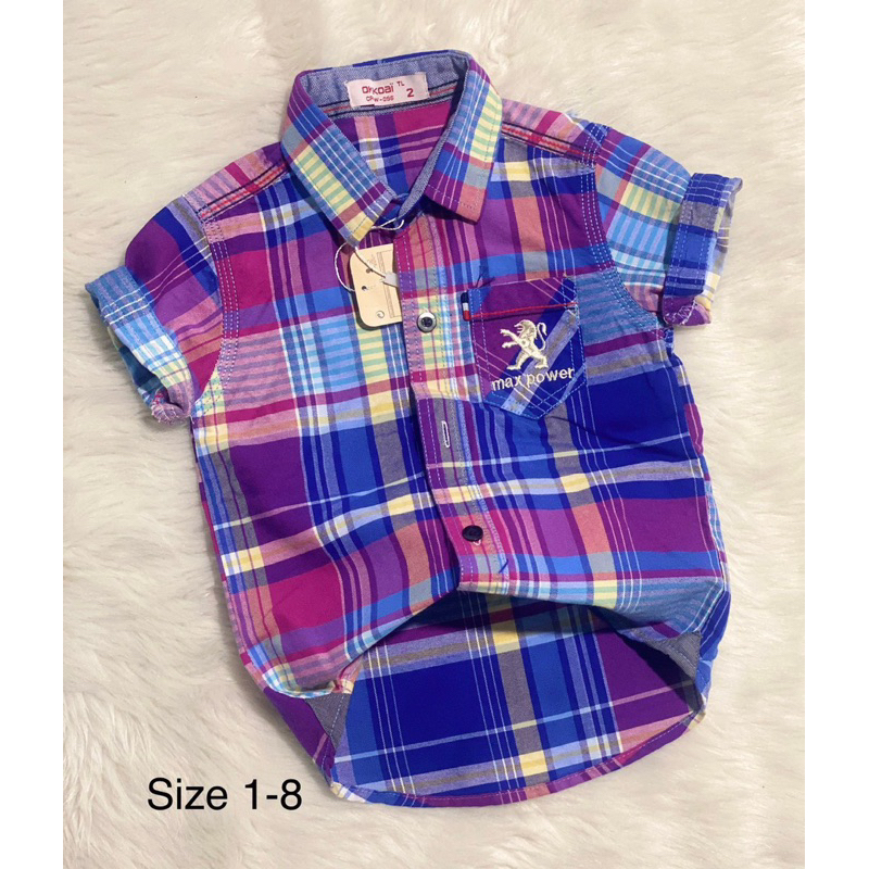 Áo sơ mi cho bé trai từ 7-25kg SM2