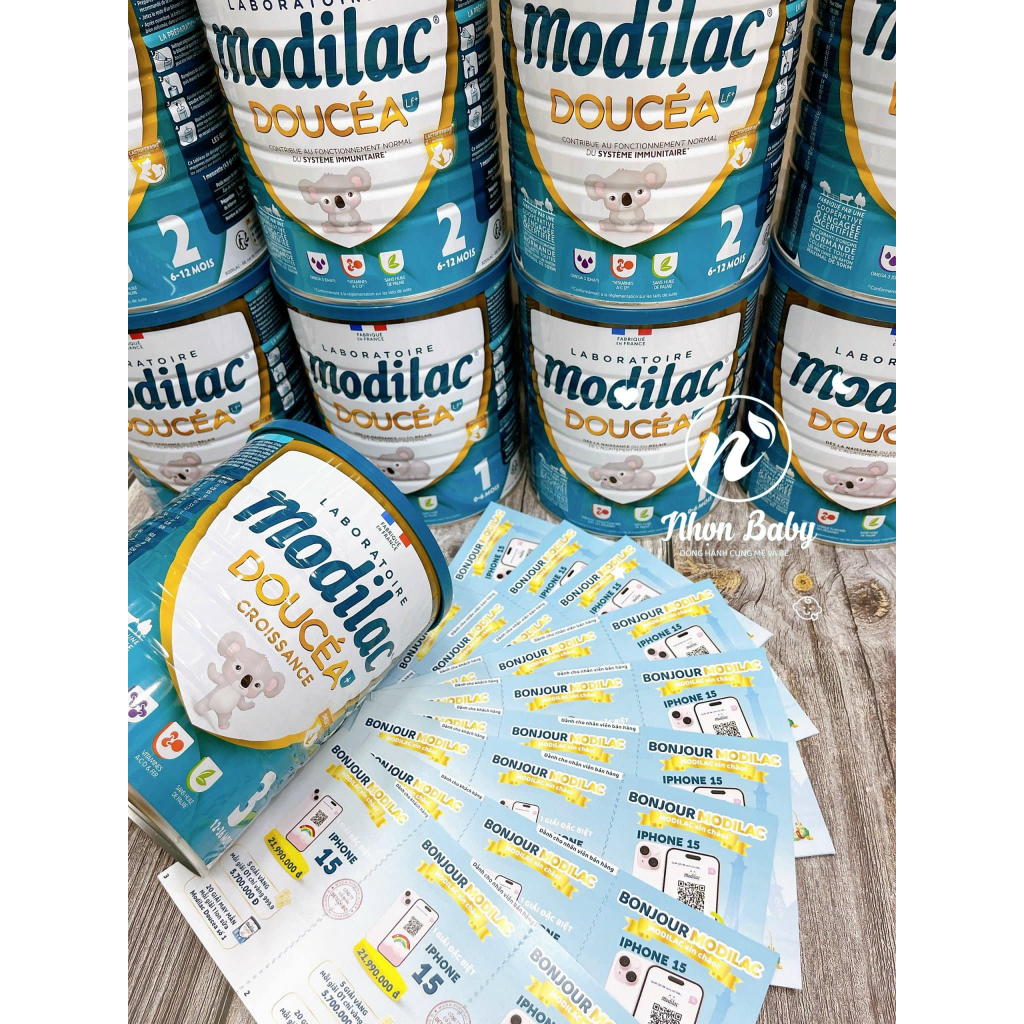 Sữa bột Modilac nội địa Pháp 800g