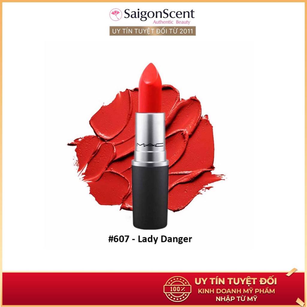 Son MAC Lipstick - Lady Danger ( Matte )