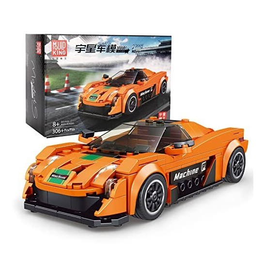 Đồ chơi lắp ráp siêu xe ô tô Bugatti,Ferrari,Lambo....kèm hộp trưng xếp hình Mould King 27001...27038