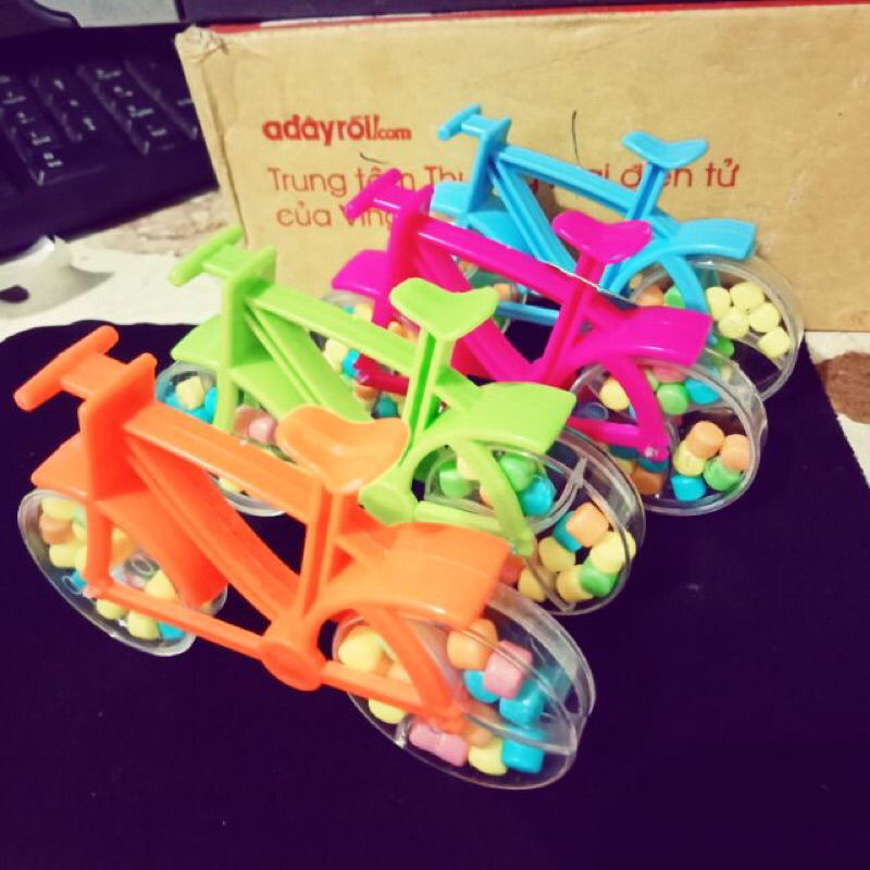 KẸO XE ĐẠP Shared Bicycle Candy  Hương vị trái cây thơm ngon dành cho bé yêu.