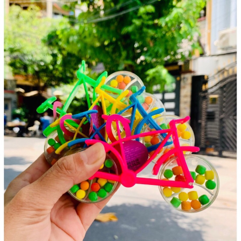 KẸO XE ĐẠP Shared Bicycle Candy  Hương vị trái cây thơm ngon dành cho bé yêu.