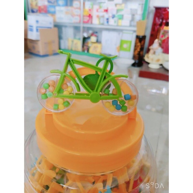 KẸO XE ĐẠP Shared Bicycle Candy  Hương vị trái cây thơm ngon dành cho bé yêu.