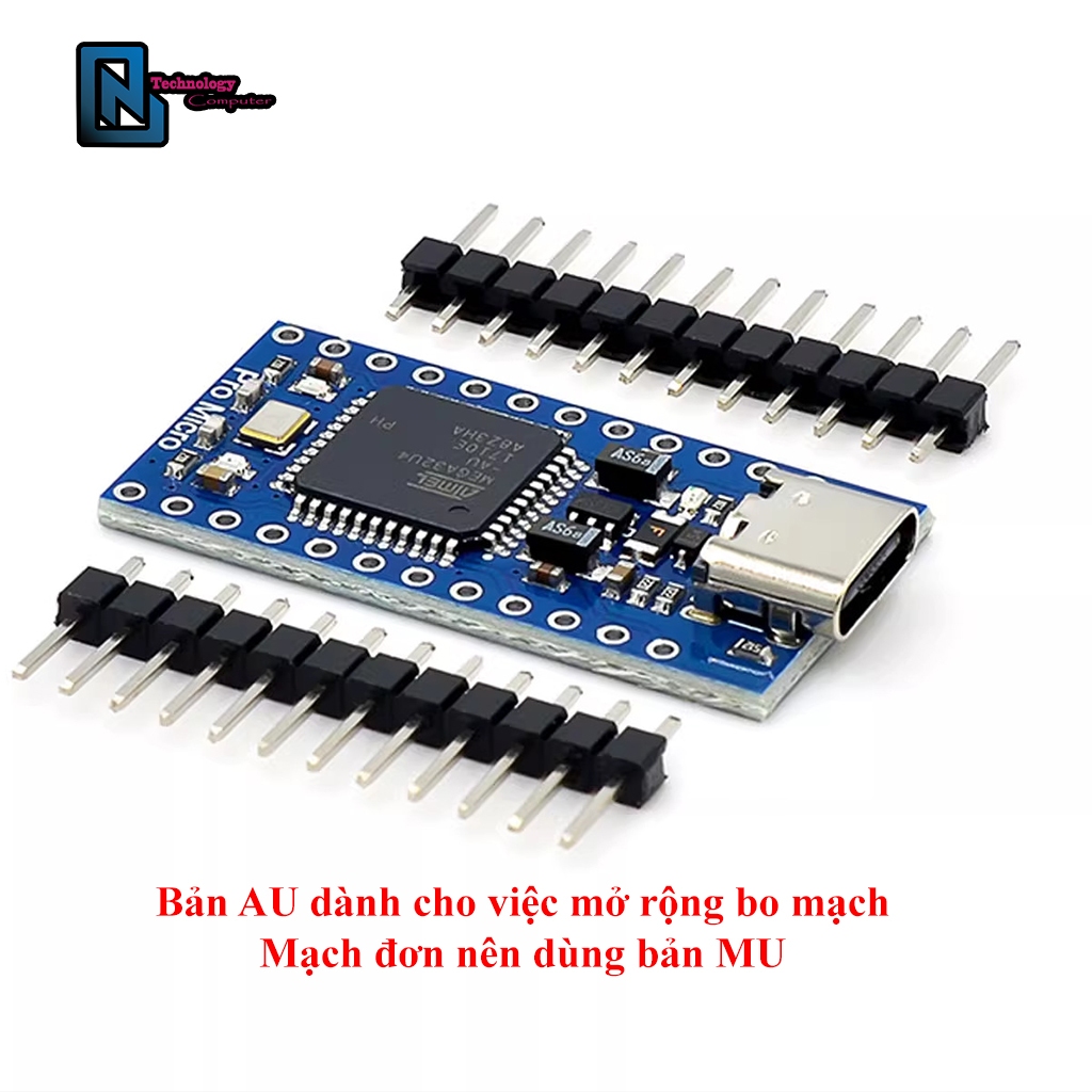 Mô Đun Type C ATmega32U4 5v 16MHz Giao Thức AU MU