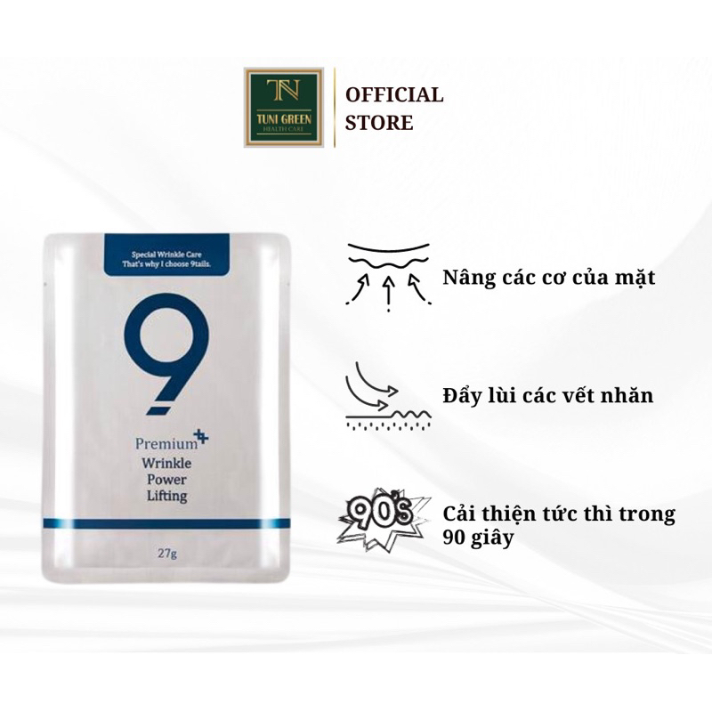 MẶT NẠ NÂNG CƠ CHỐNG NHĂN CAO CẤP PREMIUM WRINKLE POWER LIFTING 9TAILS