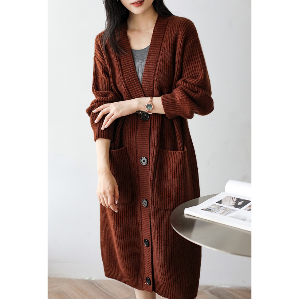 Áo khoác choàng len cardigan freesize mùa thu đông top bán chạy Xiny D302230