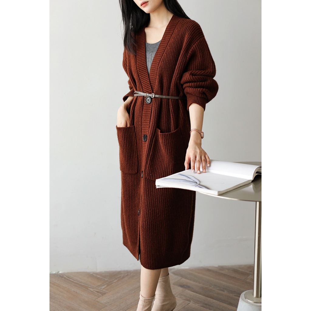 Áo khoác choàng len cardigan freesize mùa thu đông top bán chạy Xiny D302230