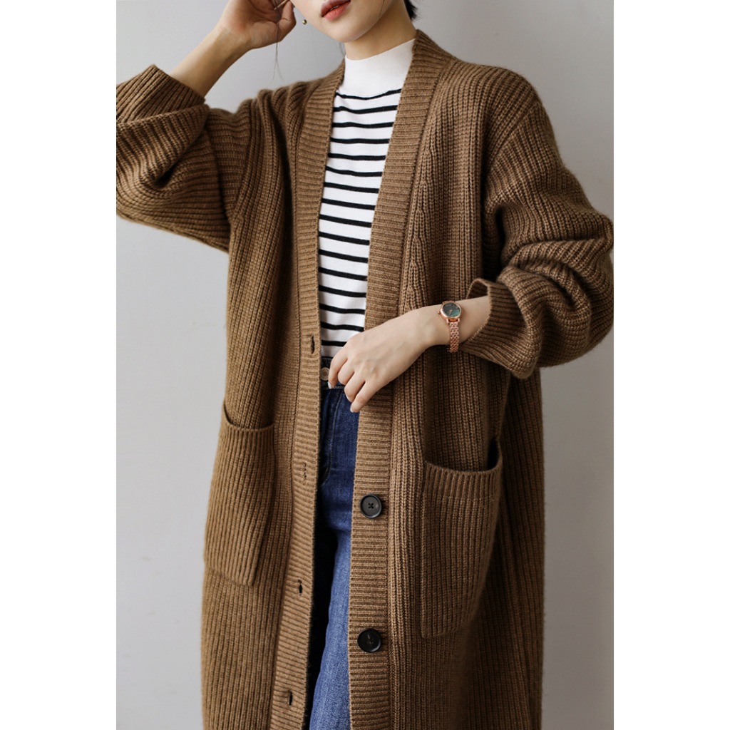 Áo khoác choàng len cardigan freesize mùa thu đông top bán chạy Xiny D302230