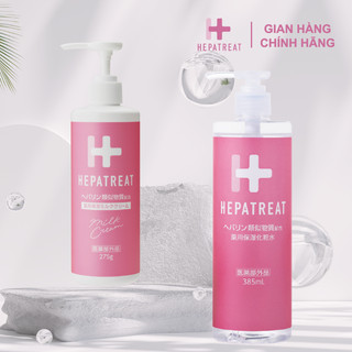 Combo kem dưỡng ẩm đa tầng HEPATREAT Milk Cream + HEPATREAT Lition Nhật bản cấp ẩm đa tầng, dưỡng trắng da chống oxy hóa