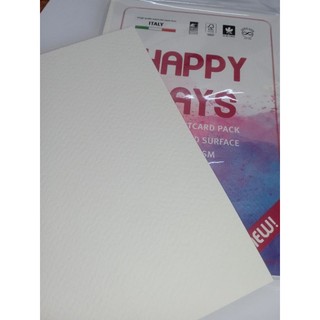 Giấy vẽ màu nước happy a6 ,a5 ,a6 250/300gsm