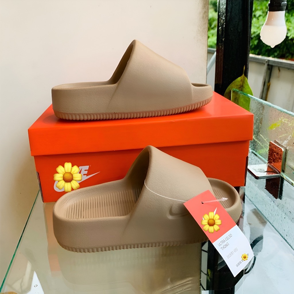 Dép Bánh Mì _Nike Calm Slide bản mới SS2023 mềm hơn bản thường nam nữ unisex