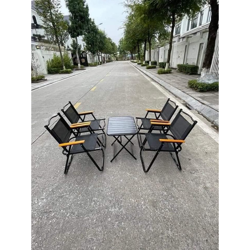 Ghế dã ngoại- ghế camping sắt- camping vải hot hit