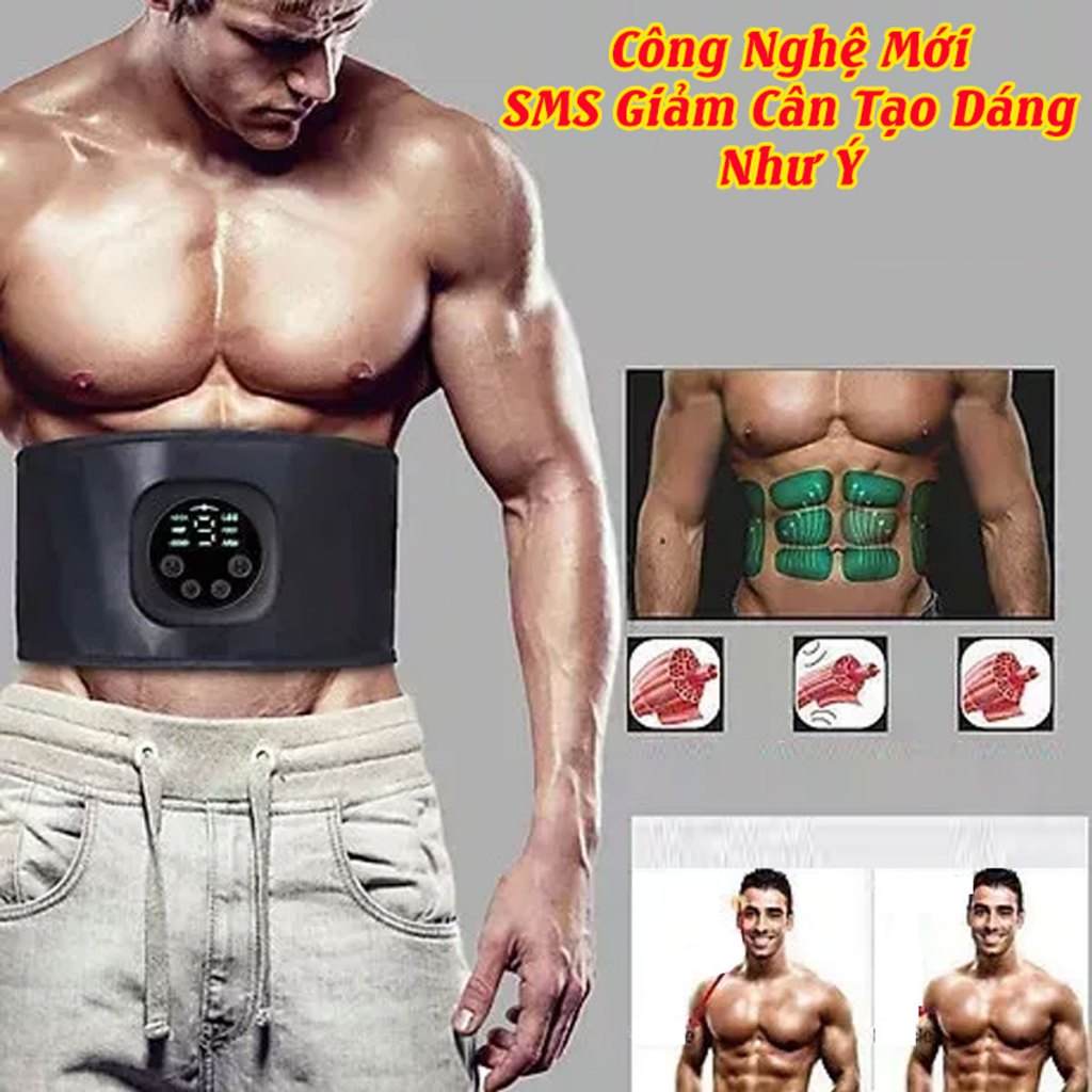 Đai Massage Rung Giảm Mỡ Bụng Và Toàn Thân Cao cấp X100, Đai Massage Tập Bụng Giảm Béo,Giúp Thon Gọn Cơ Thể,