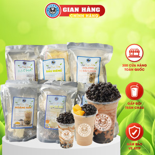 Set trà sữa trân châu POZAA tự pha vị nhiều vị, trà sữa thơm béo dễ làm thành phẩm 30-35 ly - PZ001