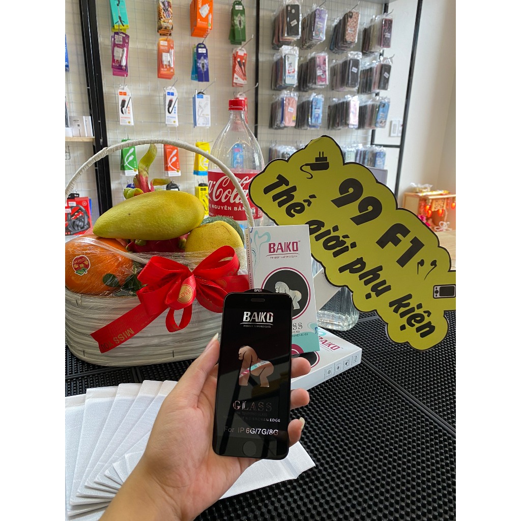 Kính Cường Lực Baiko Full Màn iPhone