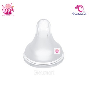 Núm vú cổ hẹp Kichi PLUSS cao cấp Silicone mềm