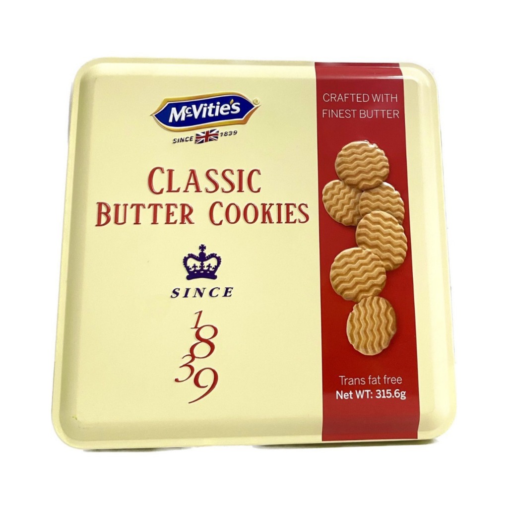 Bánh Quy Bơ Classic Butter Cookies hiệu McVitie's 315.6G