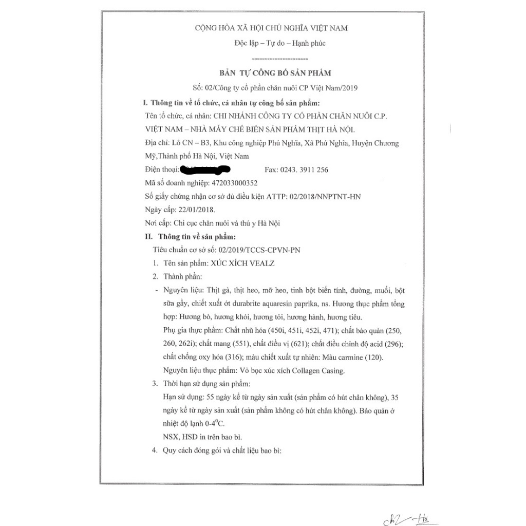 XÚC XÍCH ĂN LIỀN CP DÒNG VEALZ NGON NHẤT CÁC LOẠI XÚC XÍCH 500G 10C TIỆN LỢI