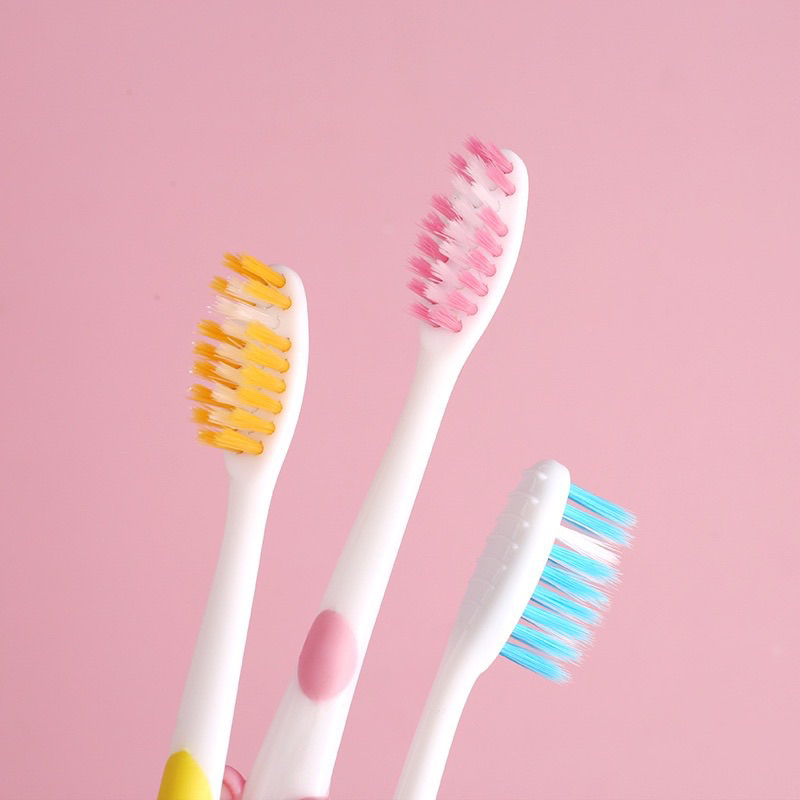 Set 4 bàn chải đánh răng hình thú cho bé cute