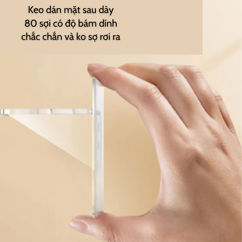 Miếng Dán Chốt Đỡ Kệ Gỗ Treo Tường Ke Góc Chữ L, Chia Vách Ngăn Cho Kệ Tủ Quần Áo, Tủ Bếp Siêu Dính Chịu Lực cao Đa Năng