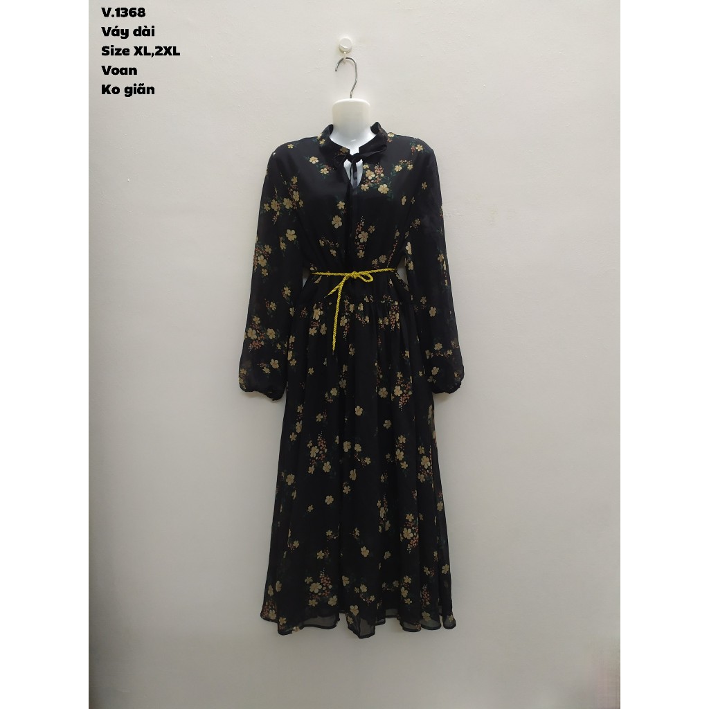 ĐẦM HOA DÁNG DÀI