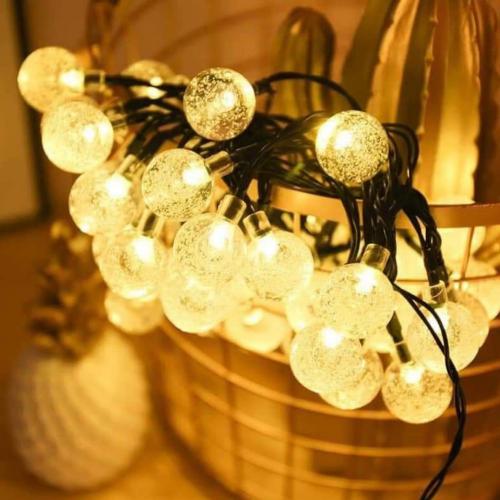 Dây đèn LED BI BỌT Trang trí 10m - 38 bóng Đủ màu RGB và màu Vàng