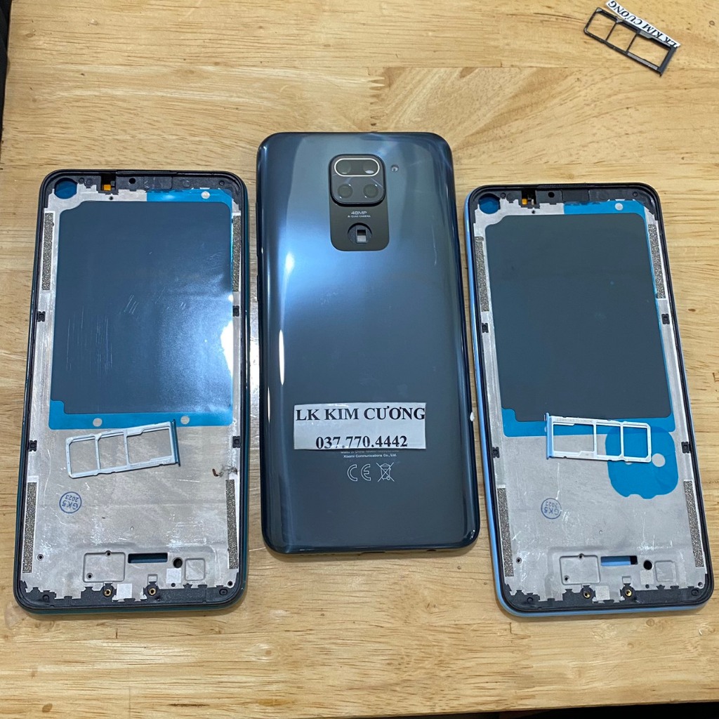 Bộ vỏ tương thích redmi note 9 4g
