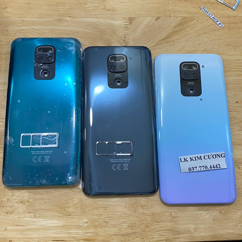 Bộ vỏ tương thích redmi note 9 4g
