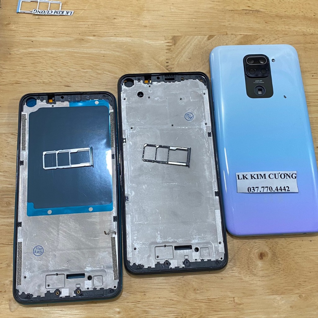 Bộ vỏ tương thích redmi note 9 4g