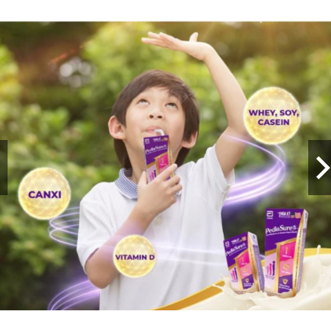 Sữa nước Pediasure hương vani ít ngọt 110ml