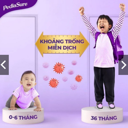 Sữa nước Pediasure hương vani ít ngọt 110ml