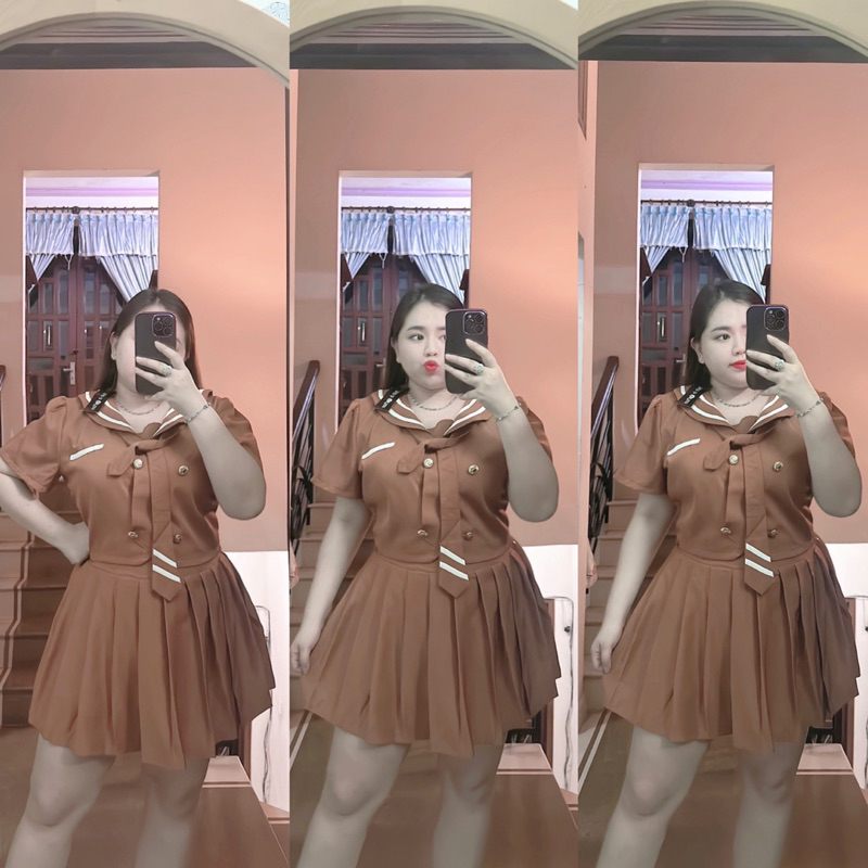 Set Áo thuỷ thủ kèm Chân Váy