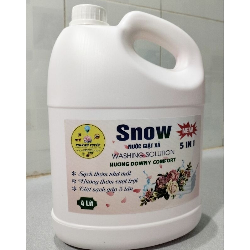 Liquid Laundry PHƯƠNG TUYẾT-SNOW 4L
