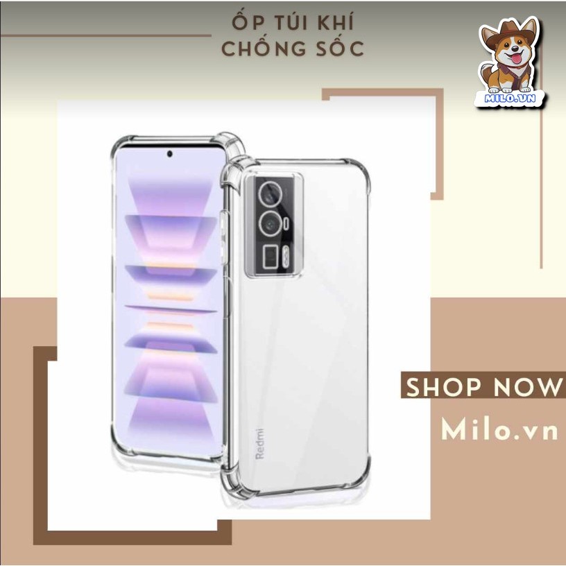 Ốp lưng túi khí cho Xiaomi Redmi K60 / K60 pro chống sốc chống va đập