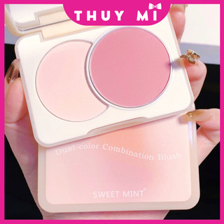 Bảng phấn má hồng 2 ô sweet mint nhẹ nhàng