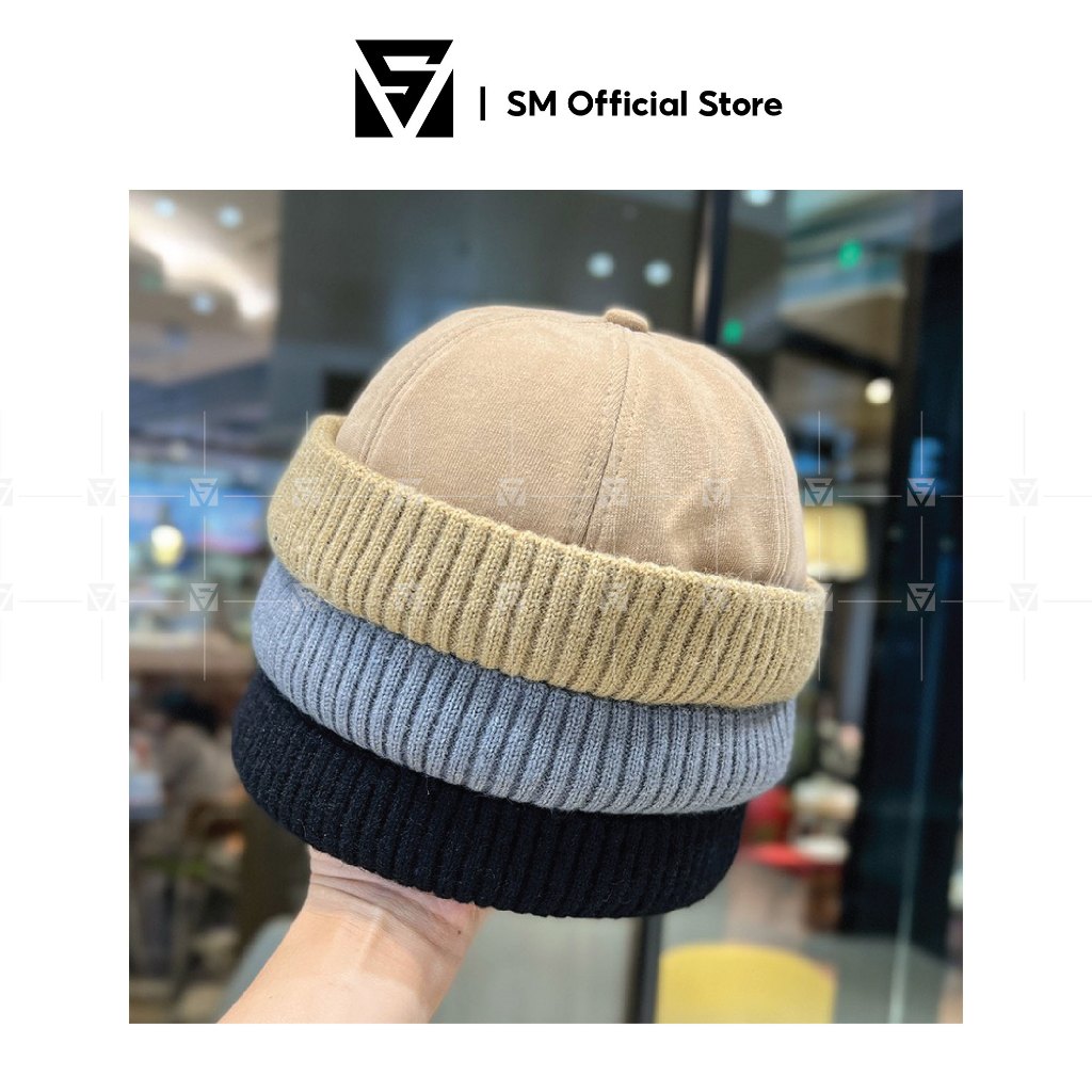 Mũ Nón Miki Kiểu Thủy Thủ Không Vành Miki Hat Chất Dày Mịn, Phụ Kiện Đi Chơi - Soulmate Store SMN031
