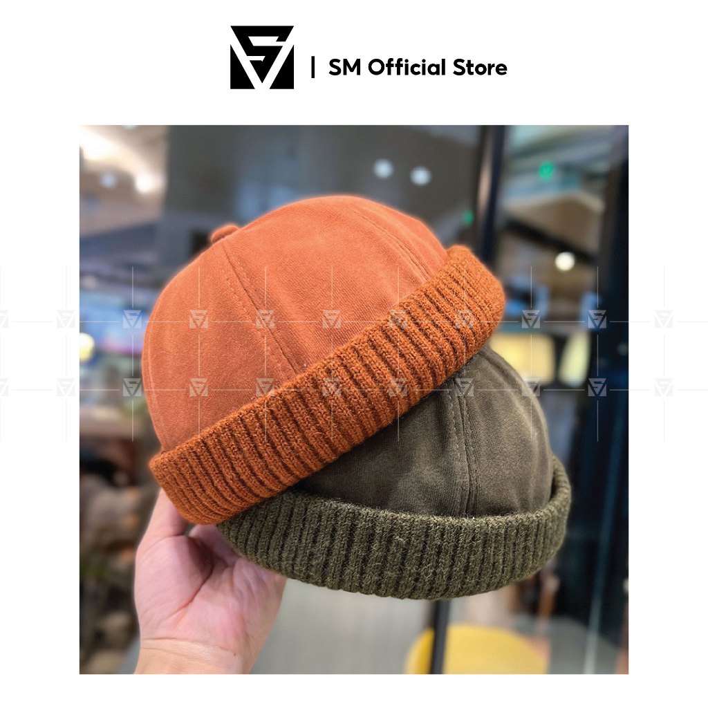 Mũ Nón Miki Kiểu Thủy Thủ Không Vành Miki Hat Chất Dày Mịn, Phụ Kiện Đi Chơi - Soulmate Store SMN031