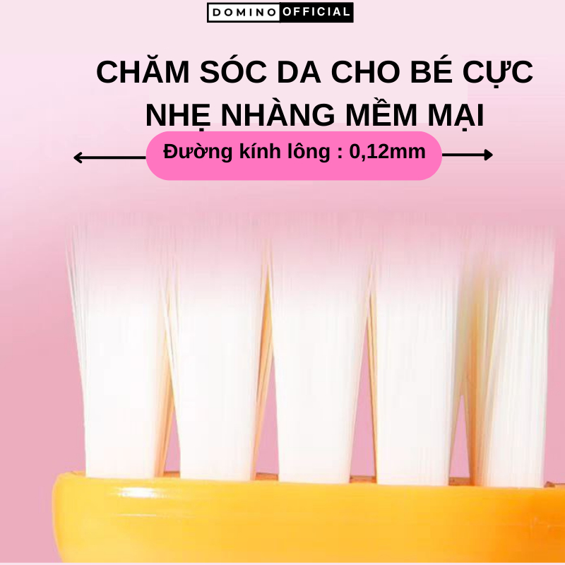 Bàn Chải Đánh Răng Domino Dành Cho Bé Mềm Mịn Siêu Đáng Yêu