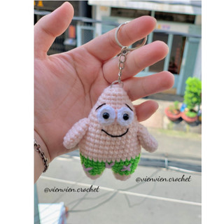 Móc khoá len BỌT BIỂN DỄ THƯƠNG