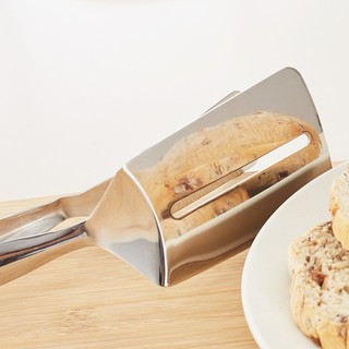 Kẹp Gắp Thức Ăn Inox Bản Đáy Rộng Cứng - Lật Đồ Nóng, Đồ Chiên Tiện Lợi.