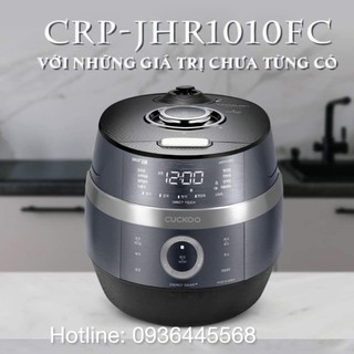 Nồi cơm điện cao tần cuckoo crp-jhr1010fc 1.8l- xanh caviar. nội địa hàn quốc