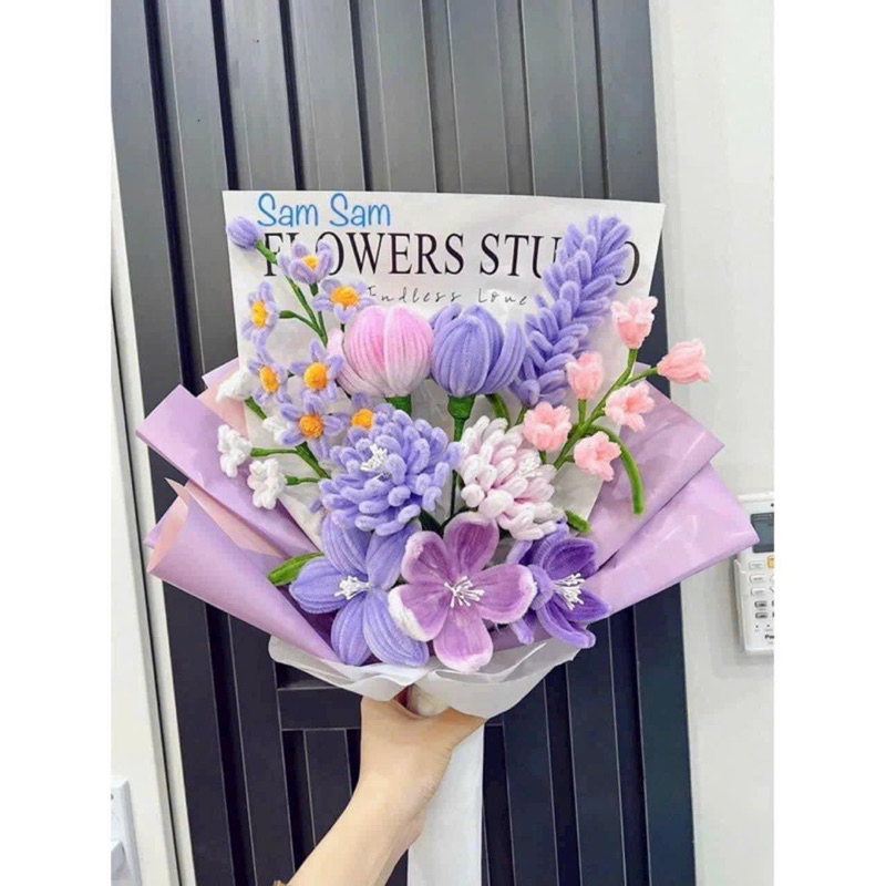 100 cành kẽm nhung, kẽm lông làm hoa, trang trí uốn hình