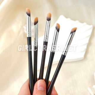 Cọ môi Feather B lông cam - cọ lông thú - cọ tán môi