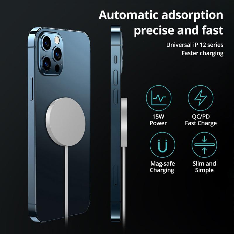 Đế Sạc Không Dây Siêu Mỏng 15W Hình Tròn Cho Điện Thoại  lP, SS, OP… 10W và sạc nhanh cho các dòng cao cấp khác